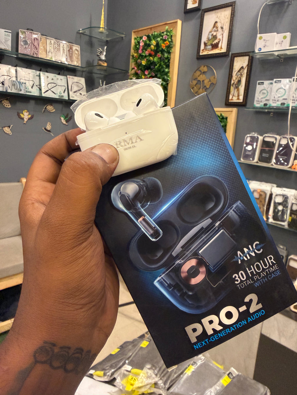 RMA Pro 2x wireless Bluetooth earphones