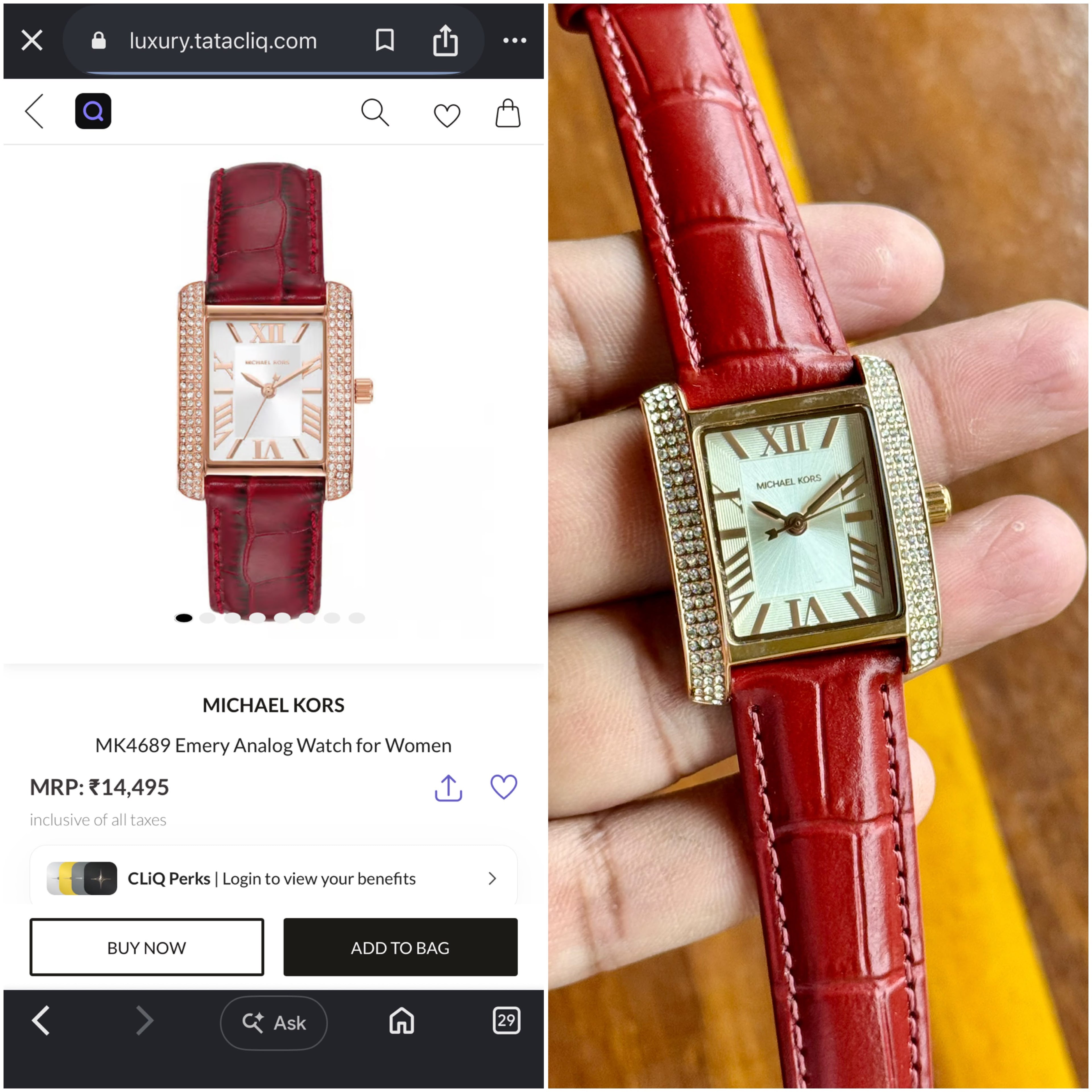 Michael Kors Emery Watch