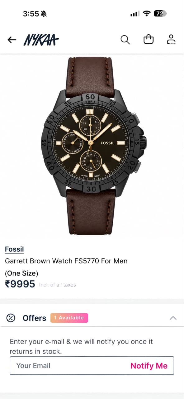 Fossil Original Model Series