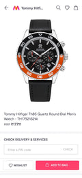 Tommy Hilfiger TH85 Quartz Round Dial Men's Watch