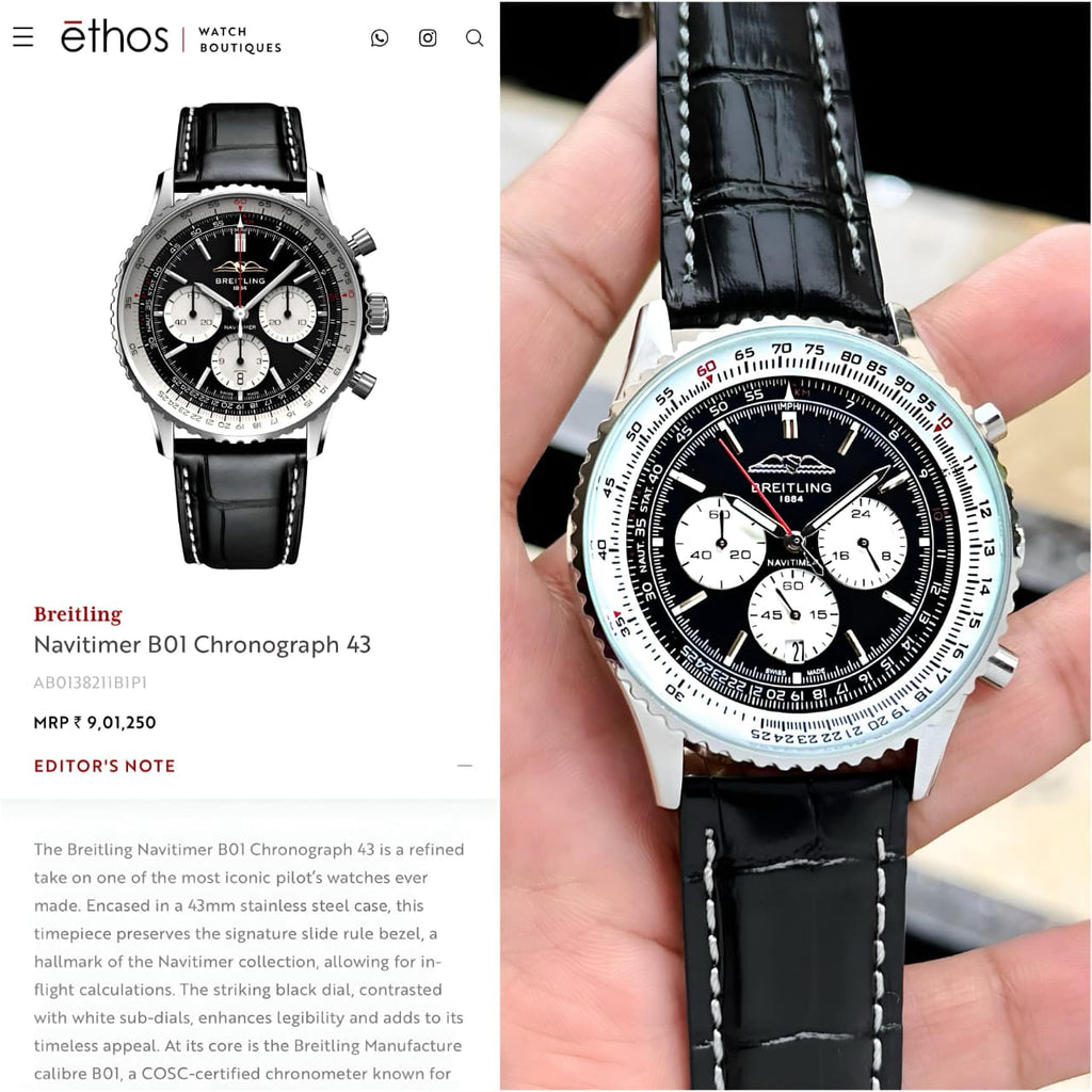 Breitling Navitimer B01 Chronograph 43