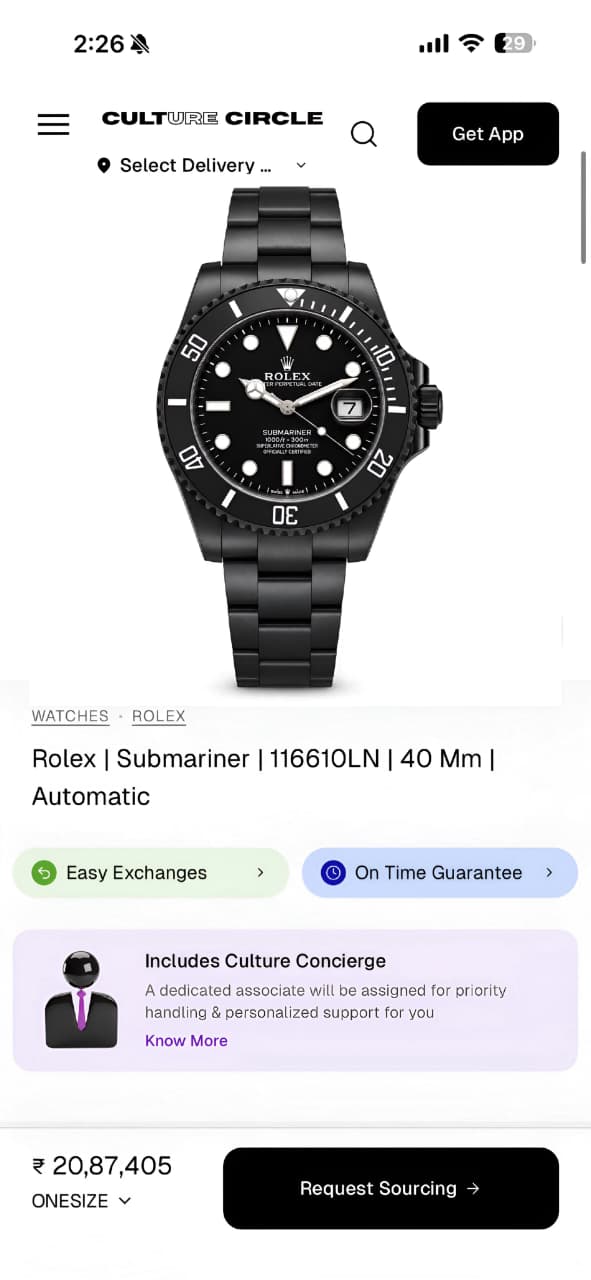 Rolex Z-Black Submarine