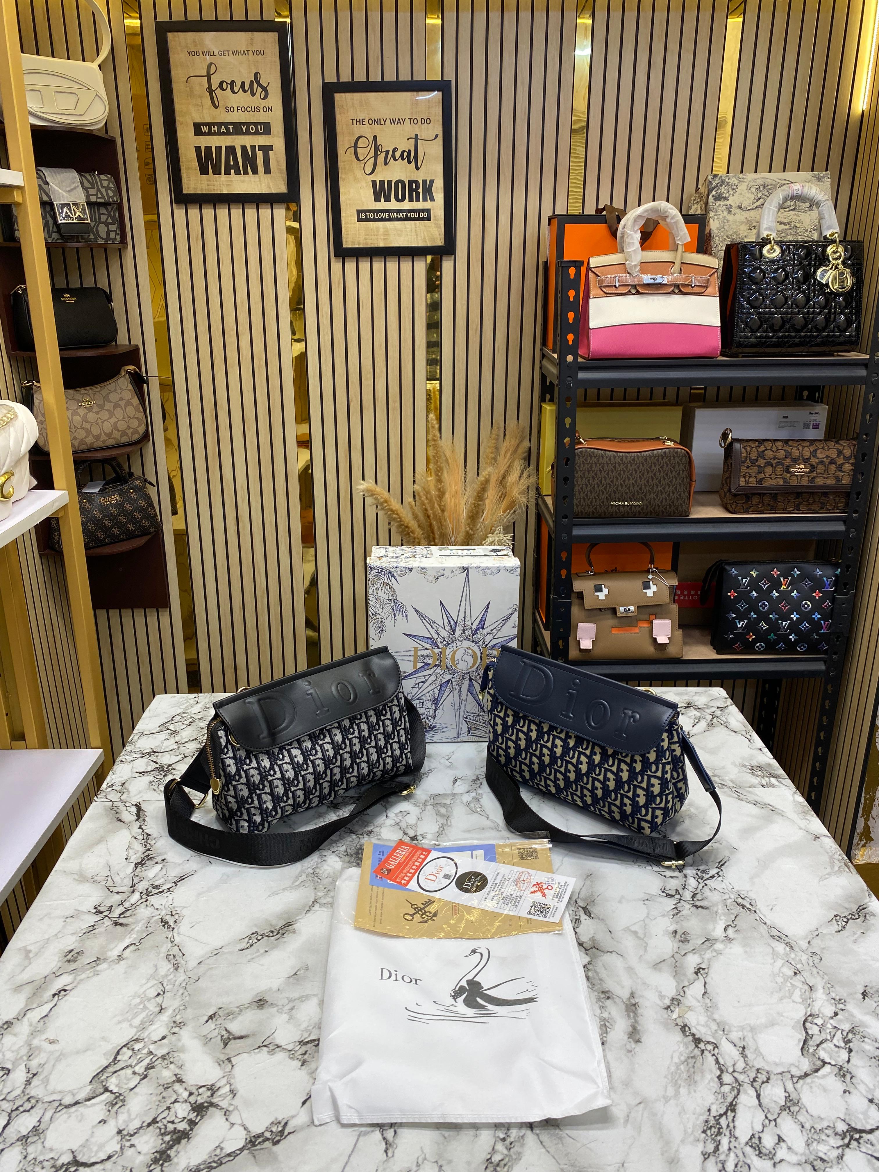 CHRISTIAN DIOR NOIR PREMIUM BAG