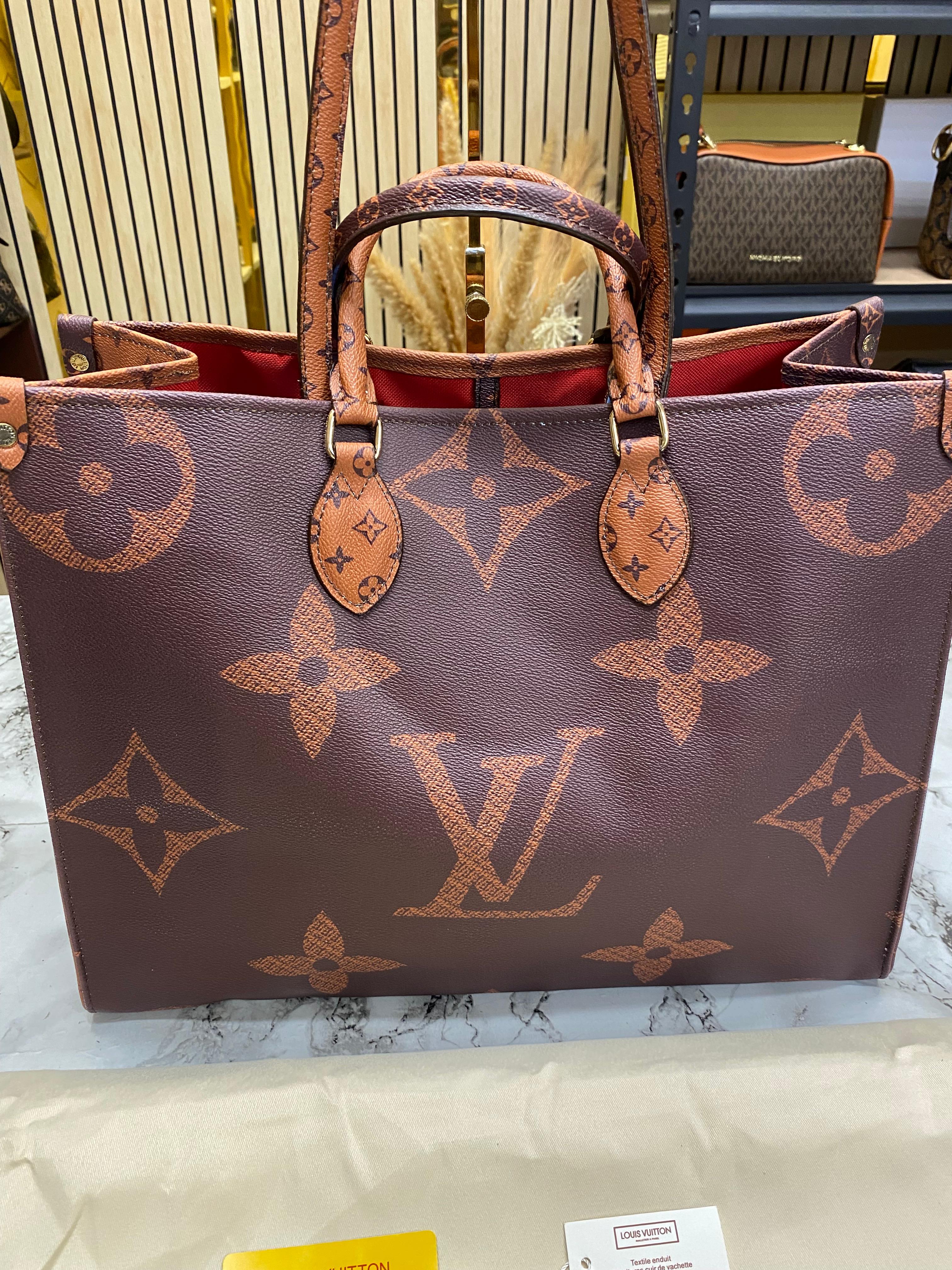 LOUIS VUITTON ONTHEGO PREMIUM BAG WITH DUST BAG