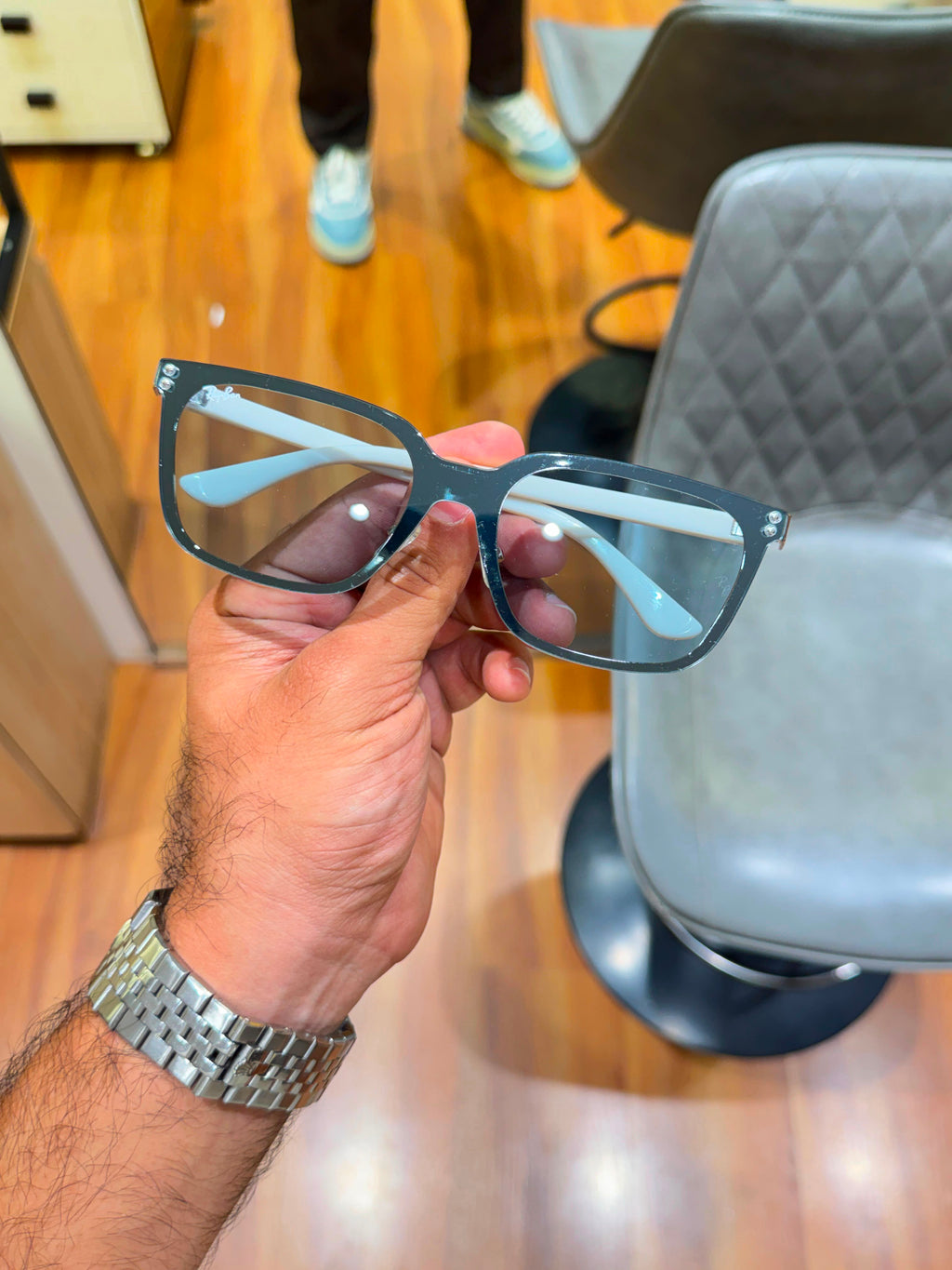Rayban 25070 Grey White