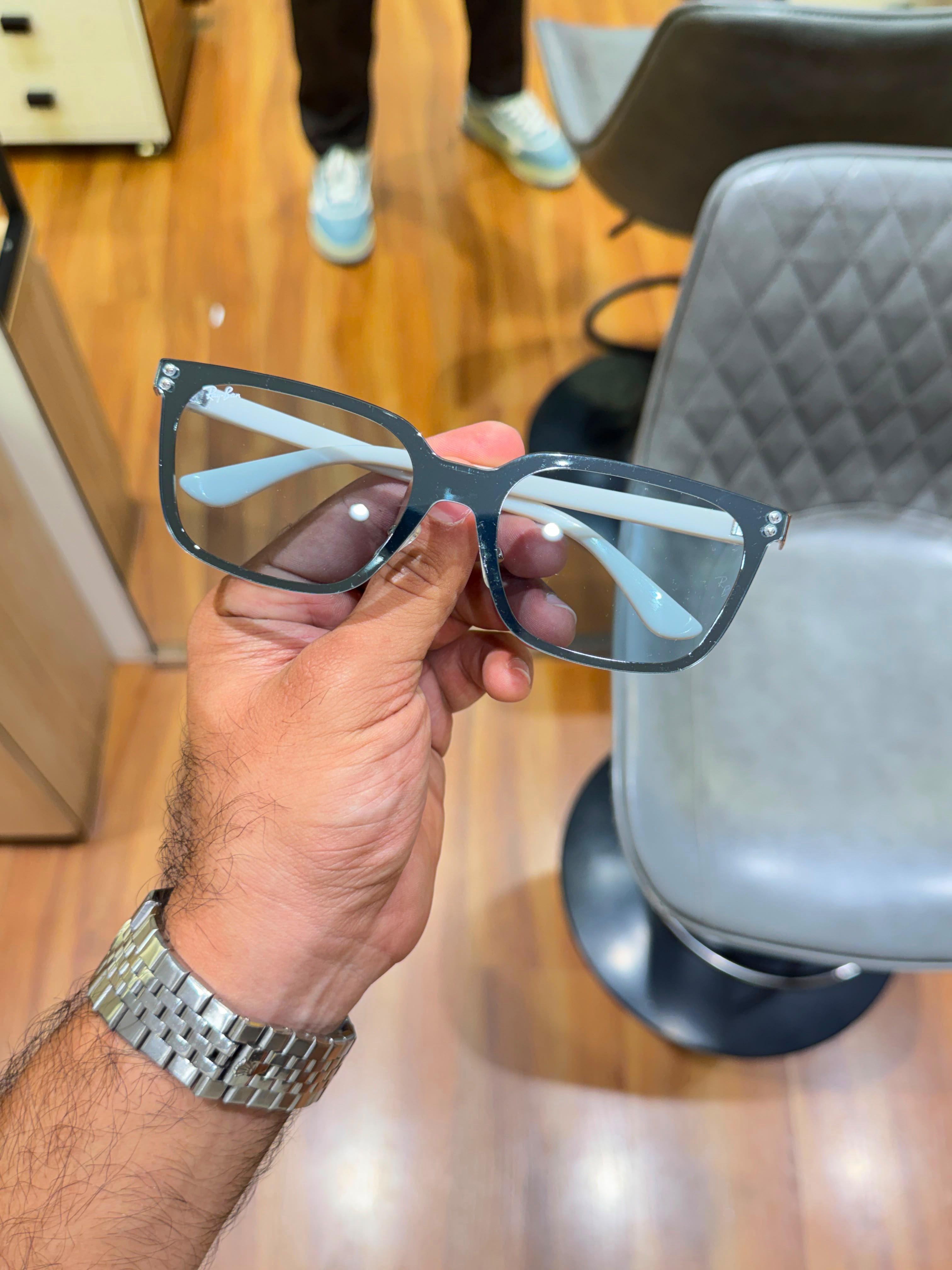 Rayban 25070 Grey White