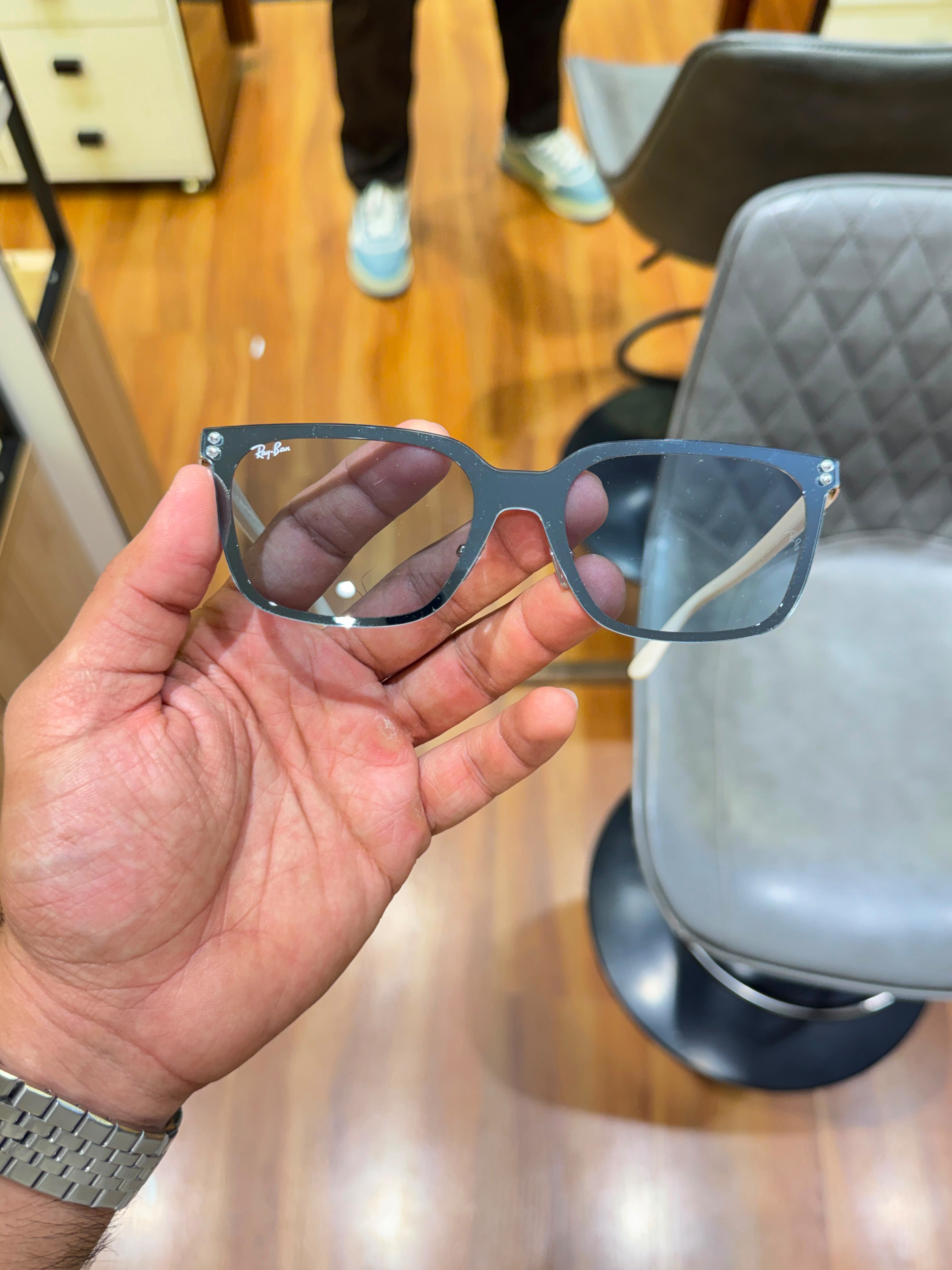 Rayban 25070 Grey White