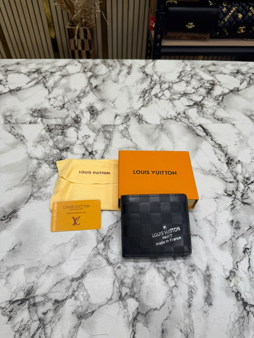 LOUIS VUITTON DAMIER GRAPHITE BIFOLD PREMIUM MENS WALLET