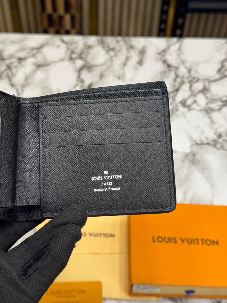 LOUIS VUITTON DAMIER GRAPHITE BIFOLD PREMIUM MENS WALLET