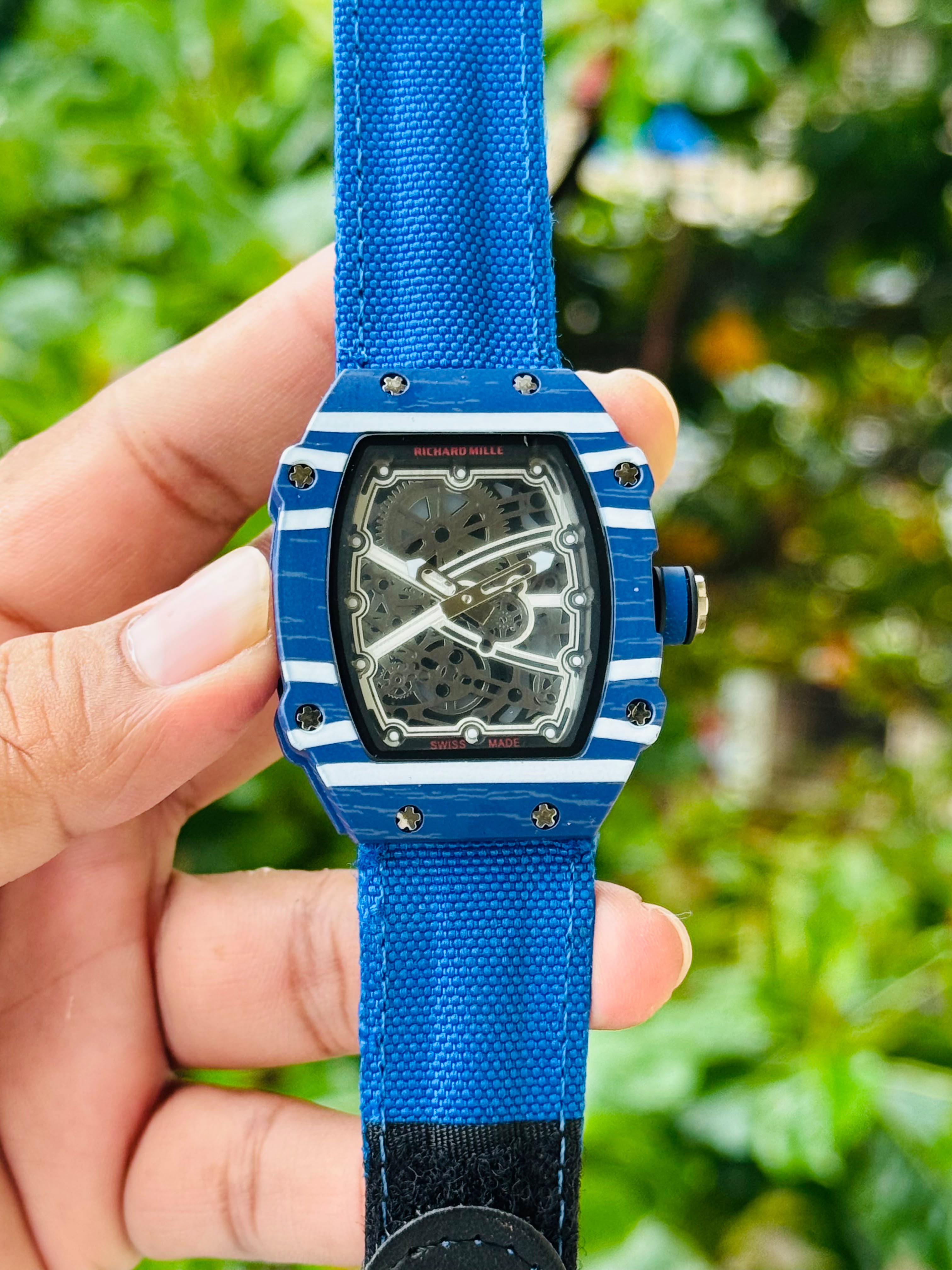 Richard Mille RM 67-02 Extra Flat Watch Velcro Strap