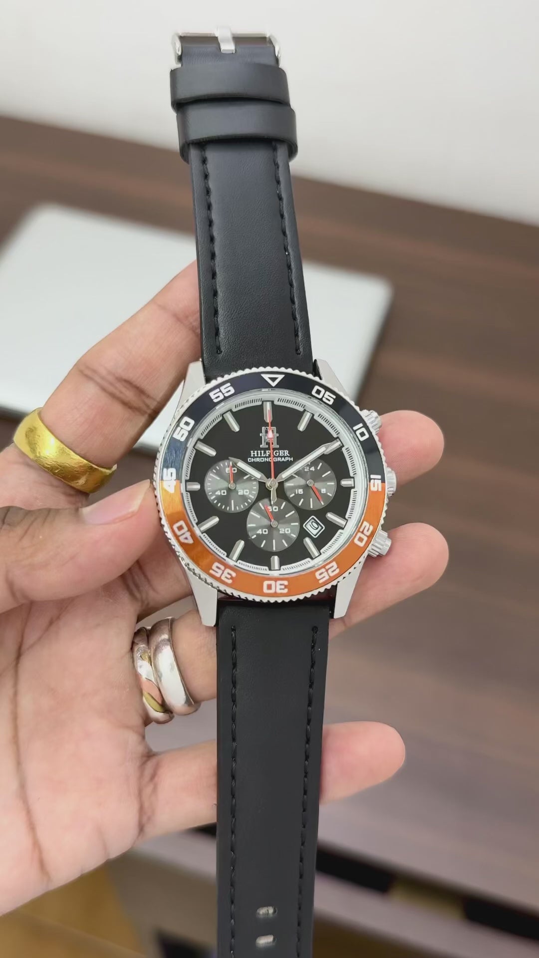 Tommy Hilfiger TH85 Quartz Round Dial Men's Watch